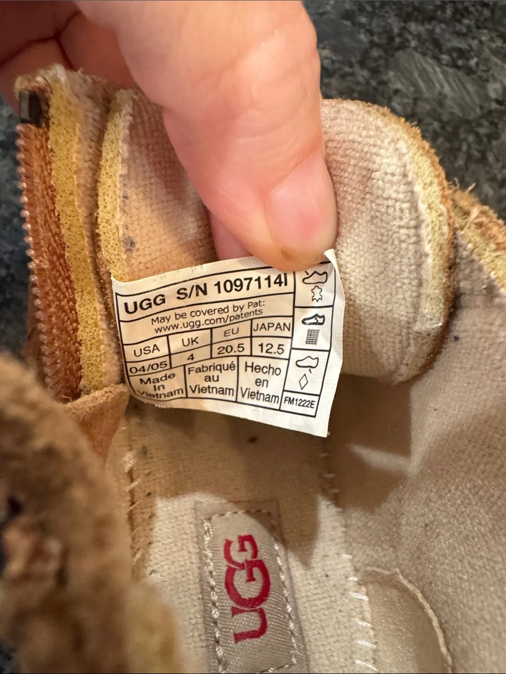 UGG soft suede